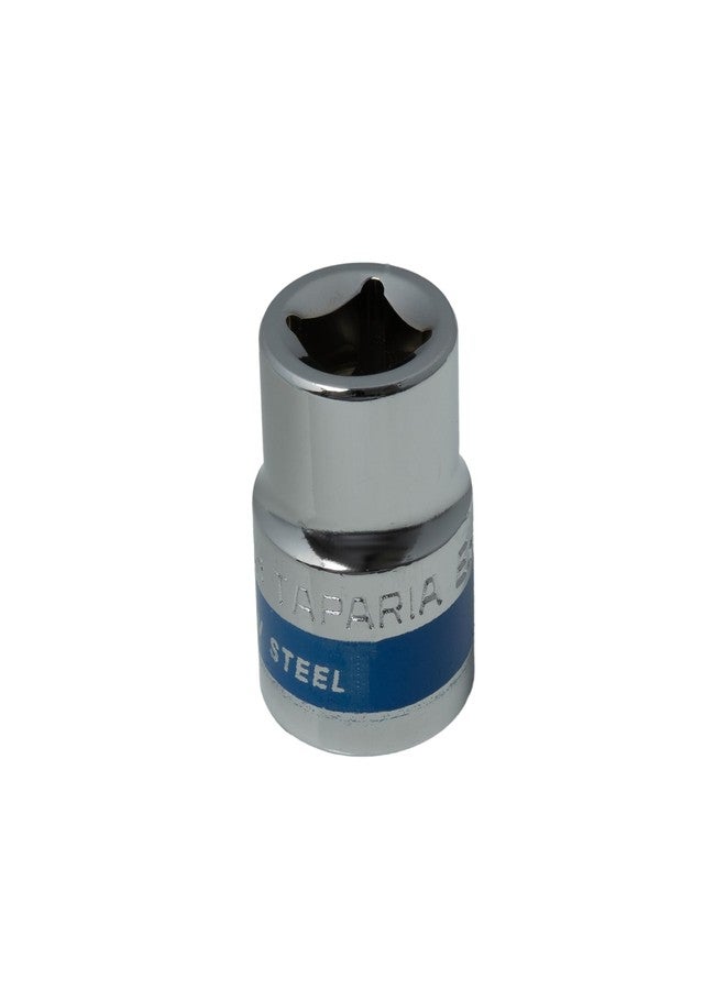 تاباريا مفتاح ربط مربع من تاباريا مقاس 1/2 بوصة (20، 21 مم) - مفتاح سداسي أو ذو 6 نقاط للصواميل والبراغي القياسية، متوافق مع مفاتيح الربط، ومقابض L، والمفاتيح الكهربائية - مناسب لأعمال السيارات والميكانيكا في ورش الصيانة المنزلية. - Image 2